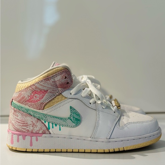 JORDAN 1 ICE CREAM/PAINT DRIP GS - Picture 5 of 5